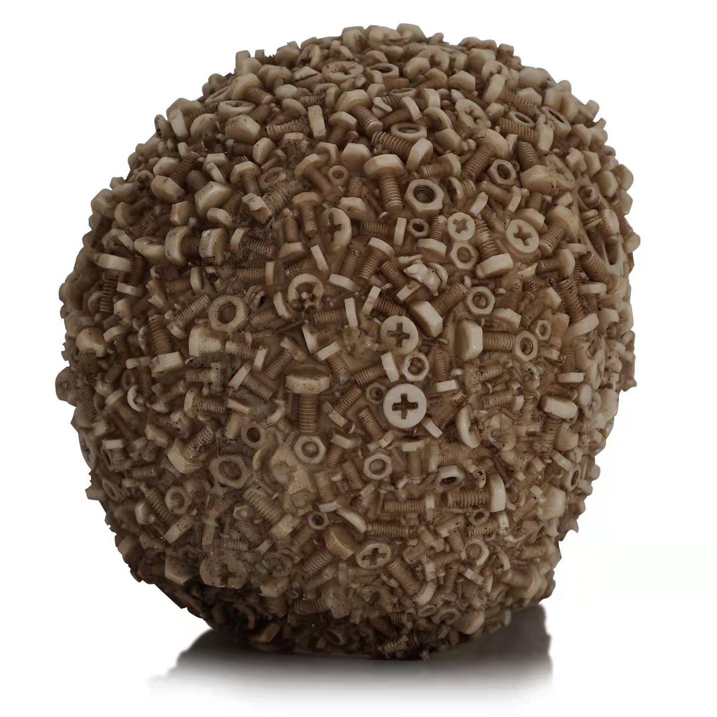 1pc, Resin Screw Gear Mechanical Style Skull Decorative Crafts Ornament Home Decor Statue Halloween Decoration Sculpture Skull Statue