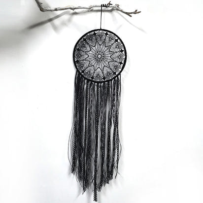 1pc Halloween Dreamcatcher, Black Evil Eye Wall Hanging, Room Garden Dreamcatcher Decoration, Witch Bat Wall Decor, room Decor, home Decor