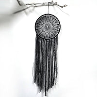 1pc Halloween Dreamcatcher, Black Evil Eye Wall Hanging, Room Garden Dreamcatcher Decoration, Witch Bat Wall Decor, room Decor, home Decor