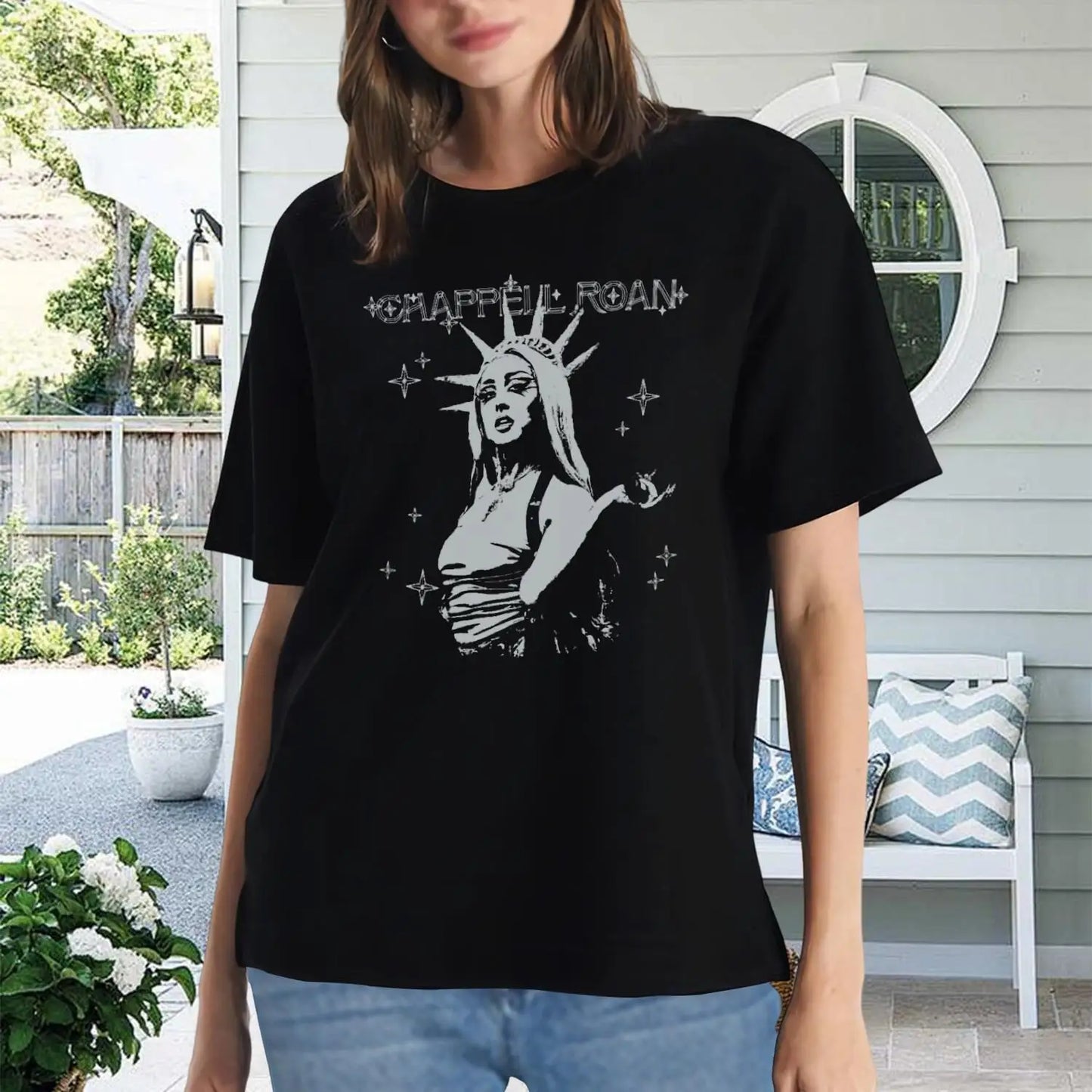 Women's Chappell Roan Retro T-Shirt: LGBTQ Pride Music Tee Shirt