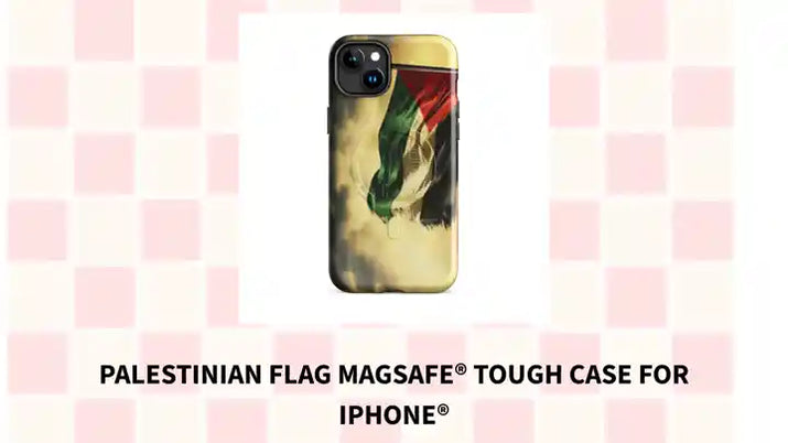 Palestinian Flag MagSafe&reg; tough case for iPhone&reg; by@Outfy