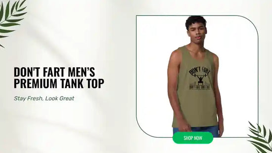 Don&#039;t Fart Men&rsquo;s Premium Tank Top by@Outfy