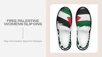 Free Palestine Womens Slip Ons by@Outfy